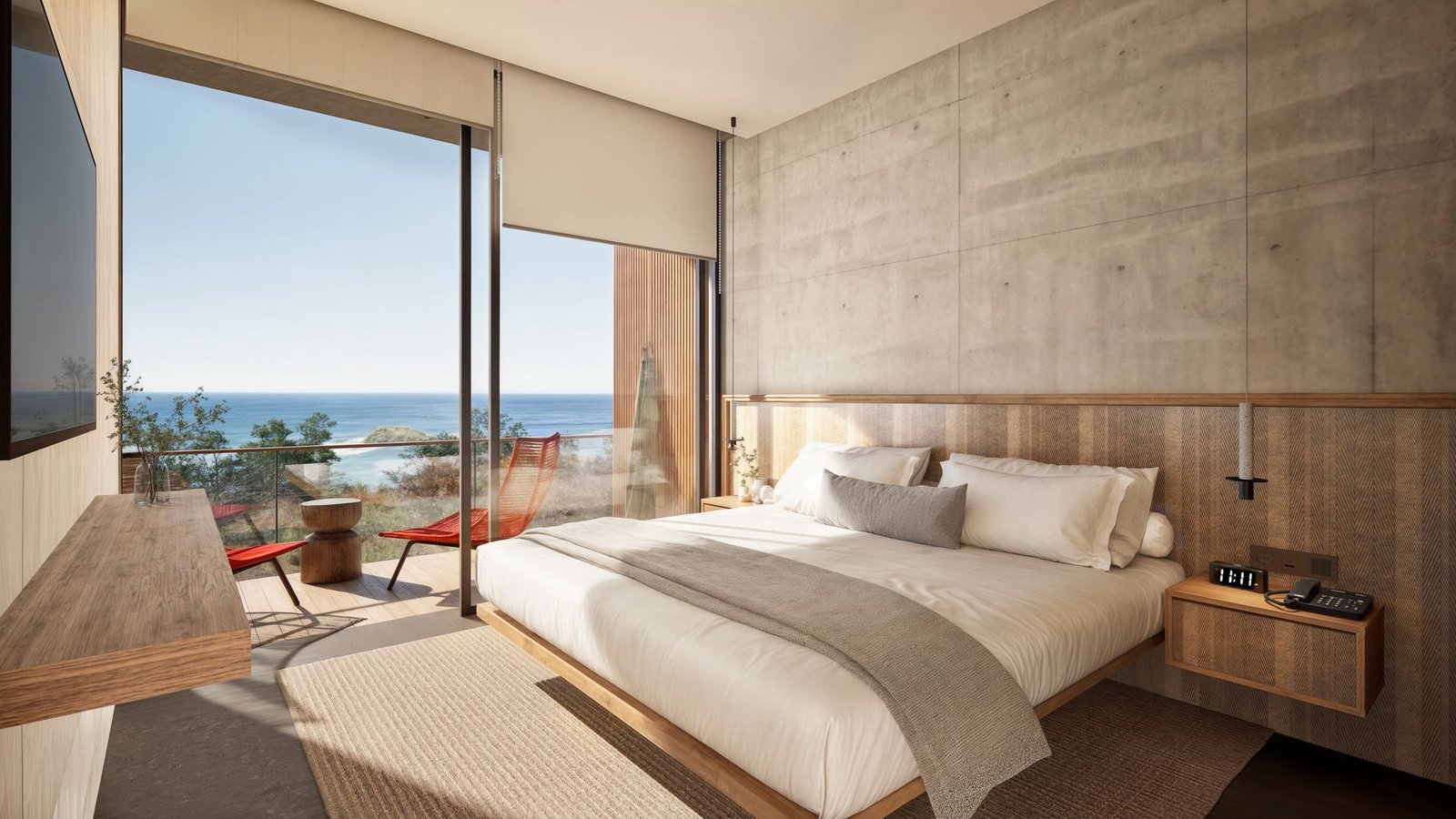 Vervana — recámara principal, Mare Beach Condos