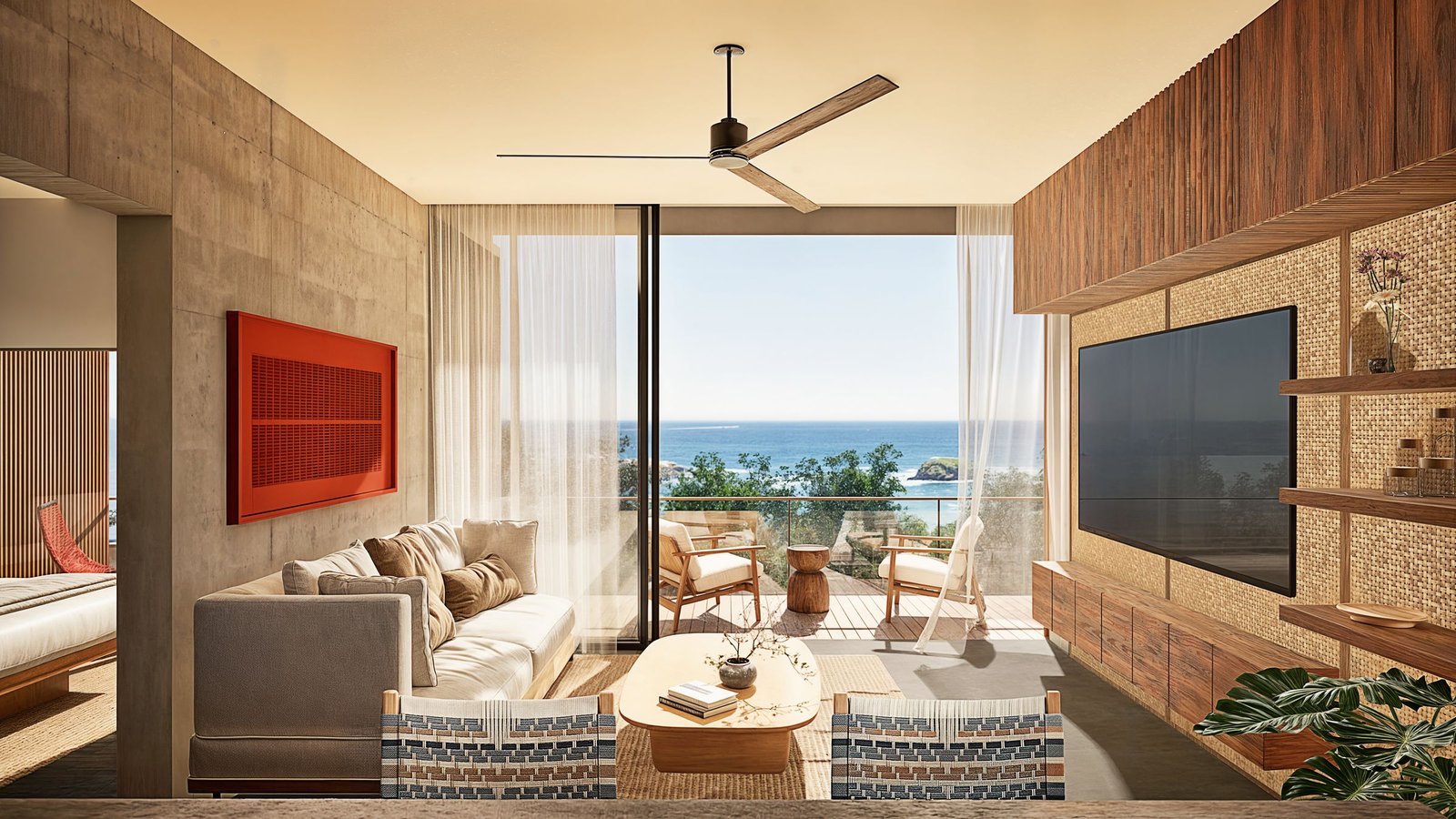 Vervana — sala, Mare Beach Condos