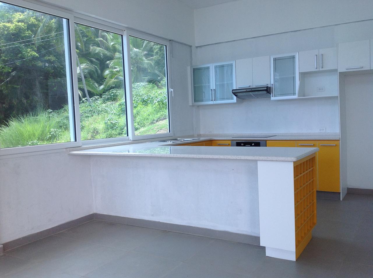 cocina abierta para compartir con los invitados