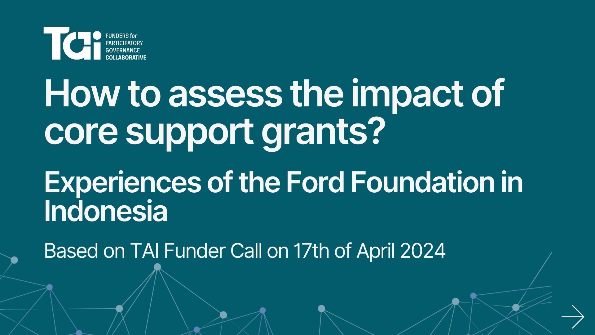 How to assess the impact of core support grants.jpg