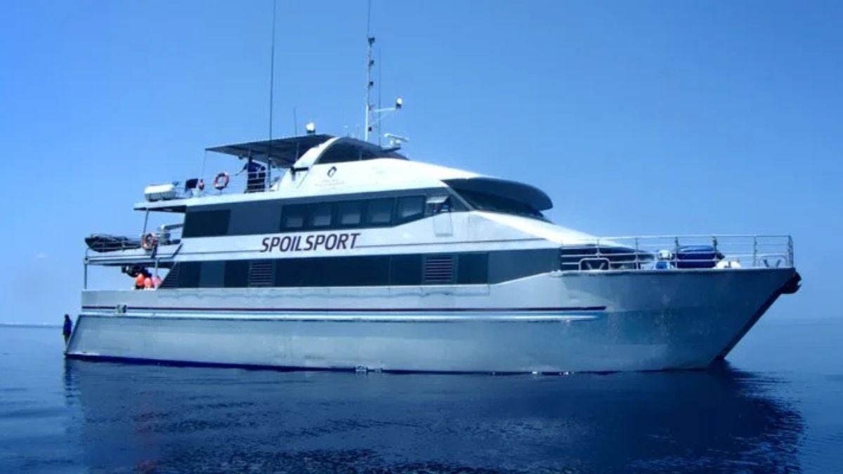 MV Spoilsport cruising the Great Barrier Reef & Coral Sea