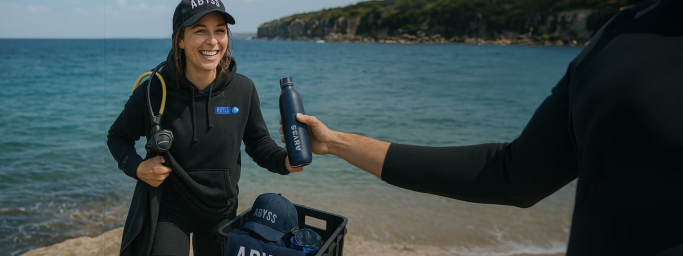 Abyss Scuba Diving Merchandise Range