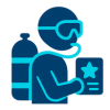 Learn to dive icon