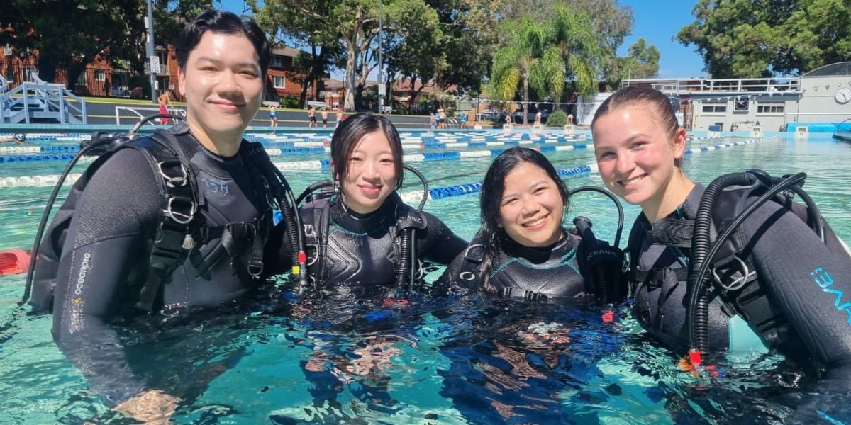learn to dive course