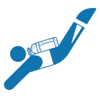 Adventure dive icon