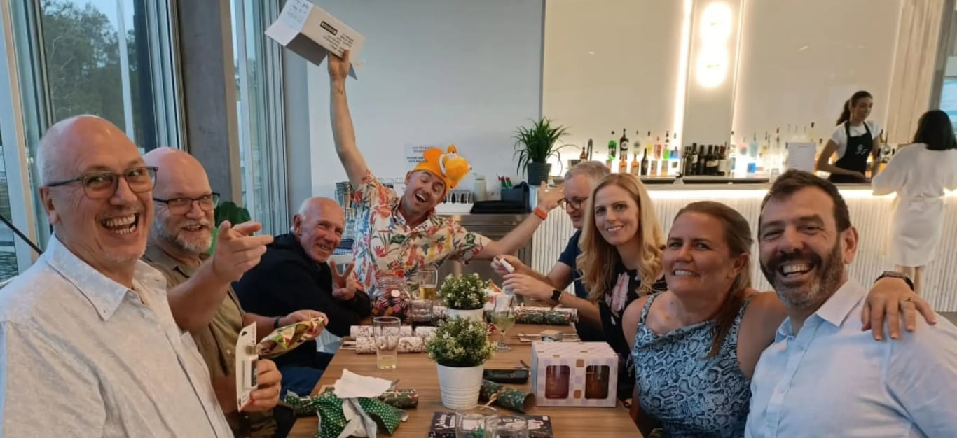 Abyss Dive Club divers enjoying a social event together in Sydney