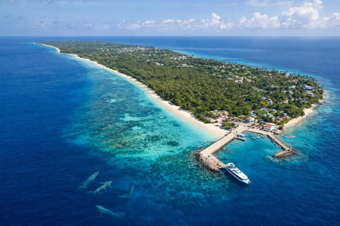Fuvahmulah island Maldives