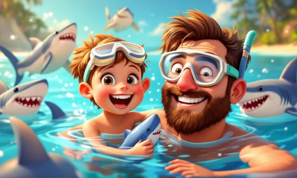 A thrilling shark dive experience, the ultimate present for Father's Day.