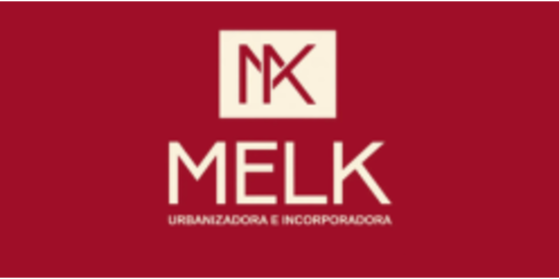 Logo da construtora Melk Urbanizadora e Incorporadora