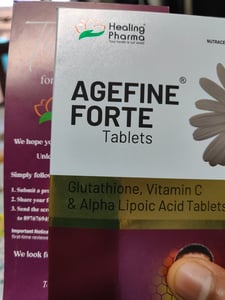 glutathione forte Agefine Forte Tablets with Glutathione & Vitamin C – Healing Pharma