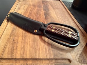 キッチンハサミ専用レザーケース ブラック 3,960円