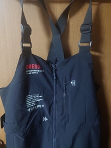 ドレス サロペットパンツ パッド付 XL 釣り 船 ジギング 撥水 dress DRESS（釣り） DRESS サロペットパンツ｜防水 撥水 釣り