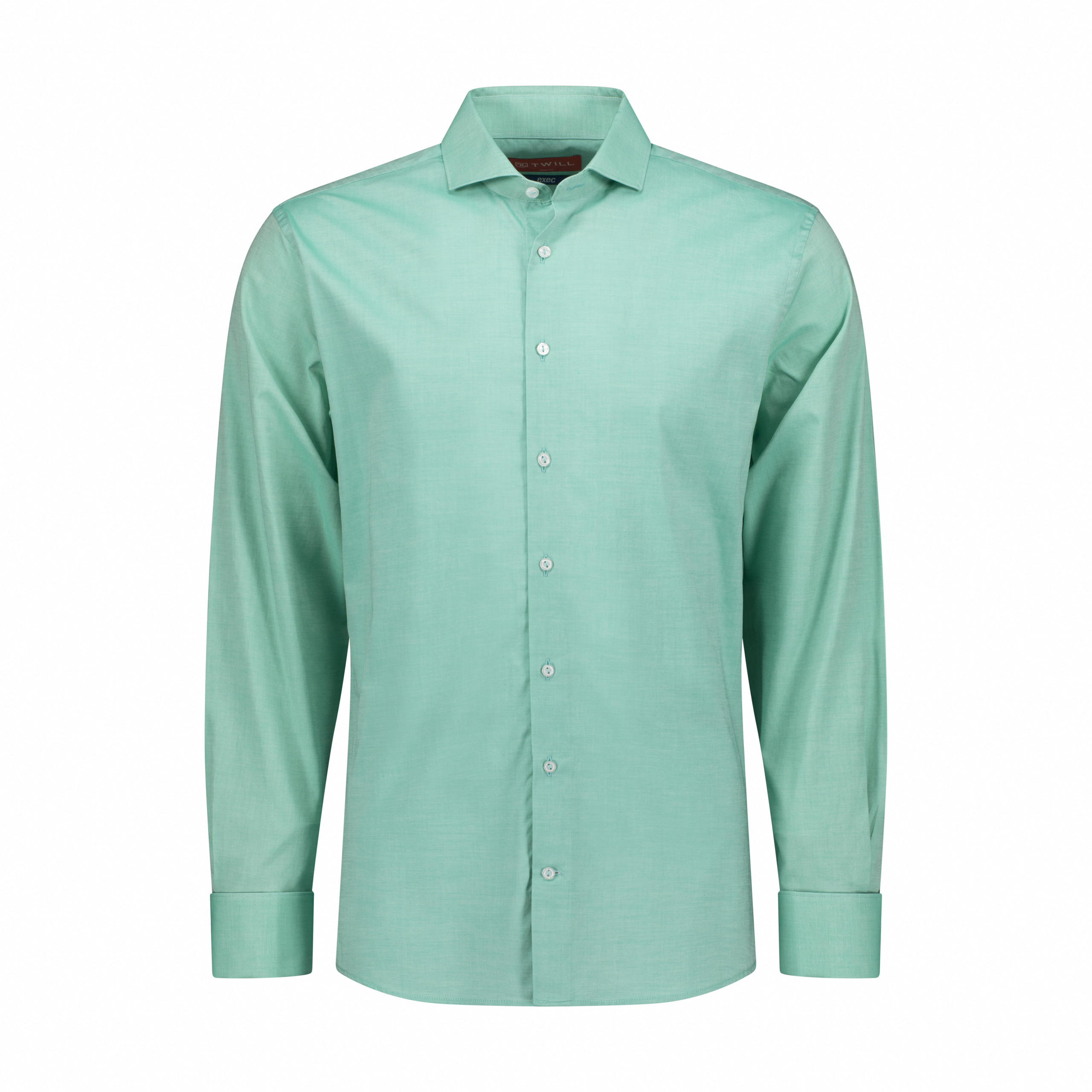 Pine Green Executive Dress Shirt | Slim Fit - Twill