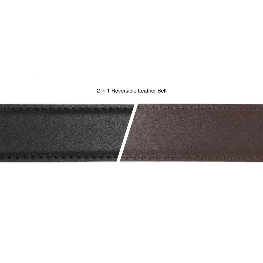 WBLTFORTW62029 reversible black brown belt