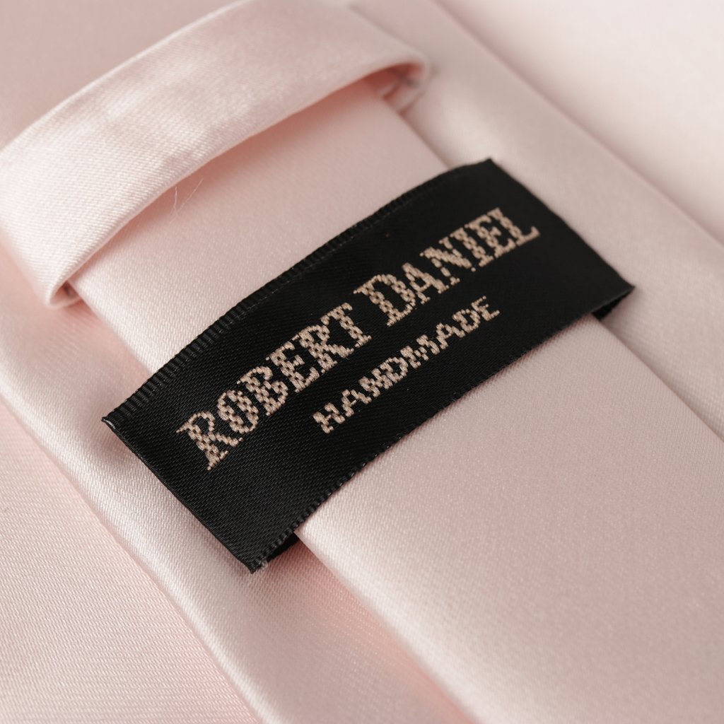 light pink skinny tie