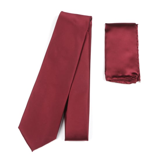burgundy tie
