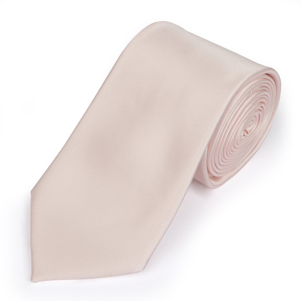 light pink skinny tie