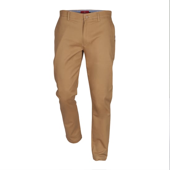 Brown Chino Trousers - Twill