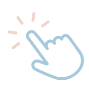 クリックする手の画像