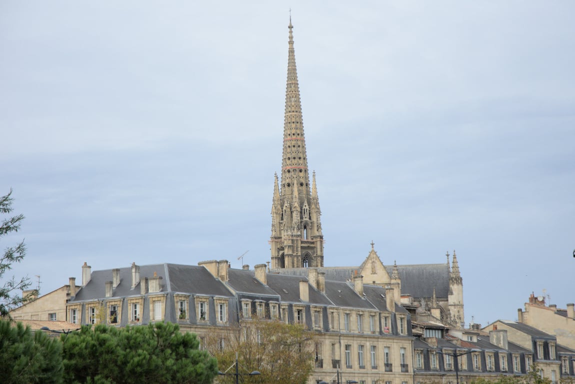 The Bascillica steeple towering over the rooftops