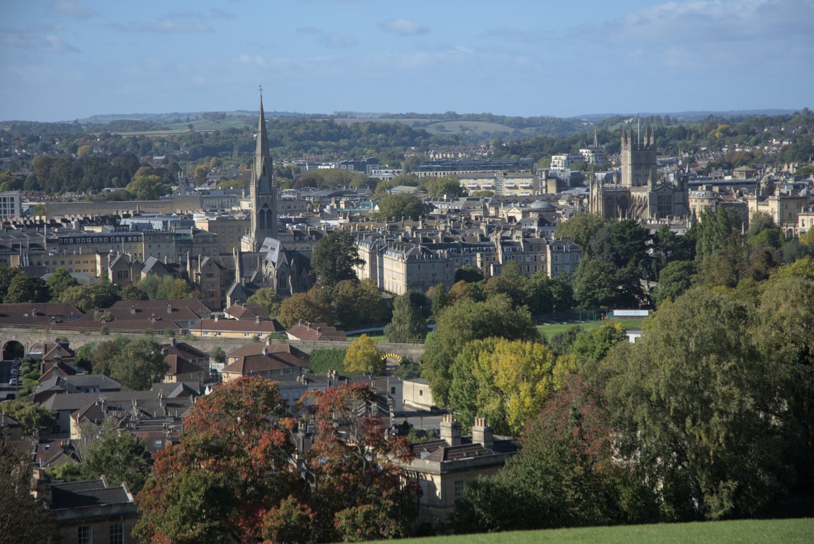 A view of Bath's skyline