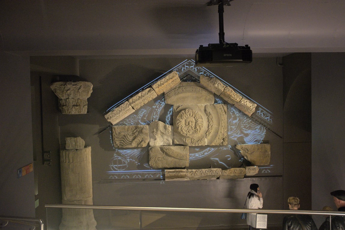 A collection of stone pieces