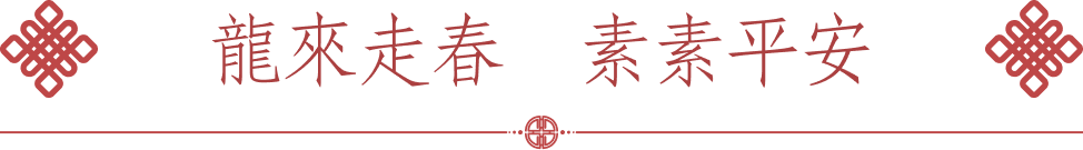 龍來走春 素素平安