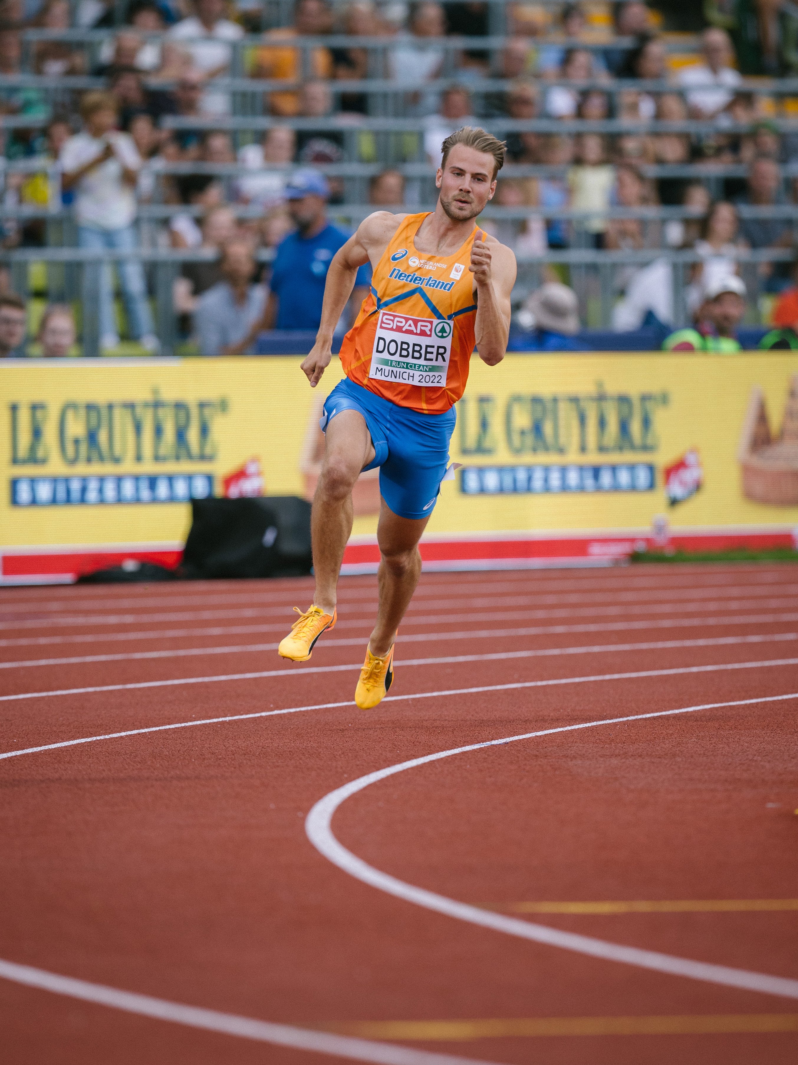 Jochem Dobber European Championships Munich 400 meter