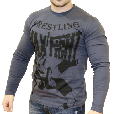 Max Fight Wrestling дълъг ръкав - графит
