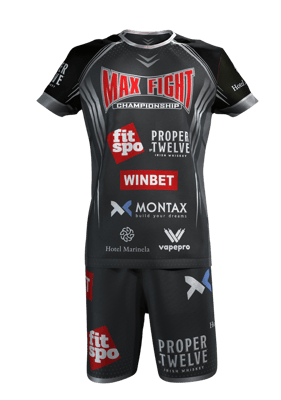 Официален екип от Max Fight 56 - A Proper Night with Conor McGregor - Черен