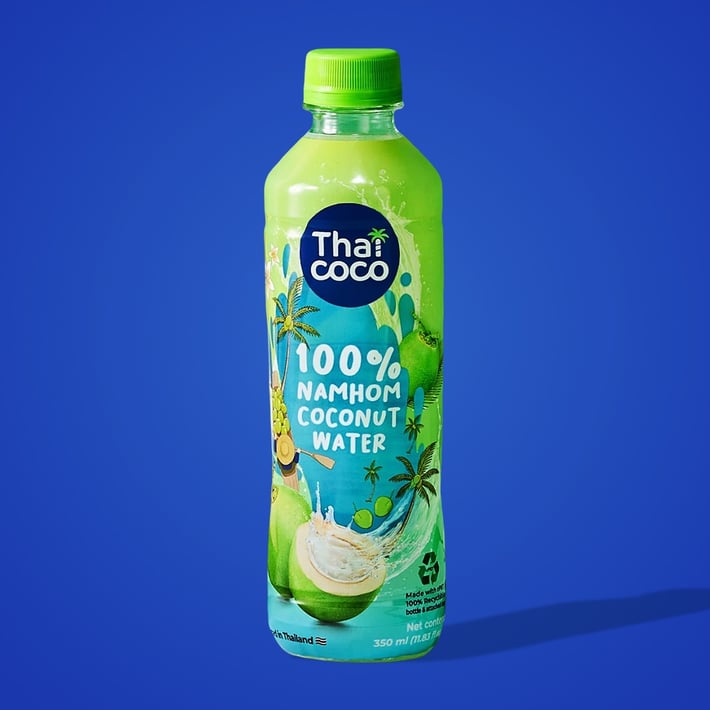Thai Coco 100% Nam Hom кокосова вода PET бутилка 350 ml