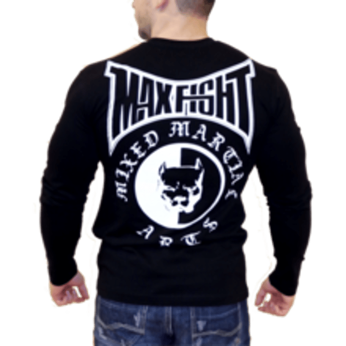 MAX FIGHT - ТЕНИСКА С ДЪЛЪГ РЪКАВ - ПИТБУЛ