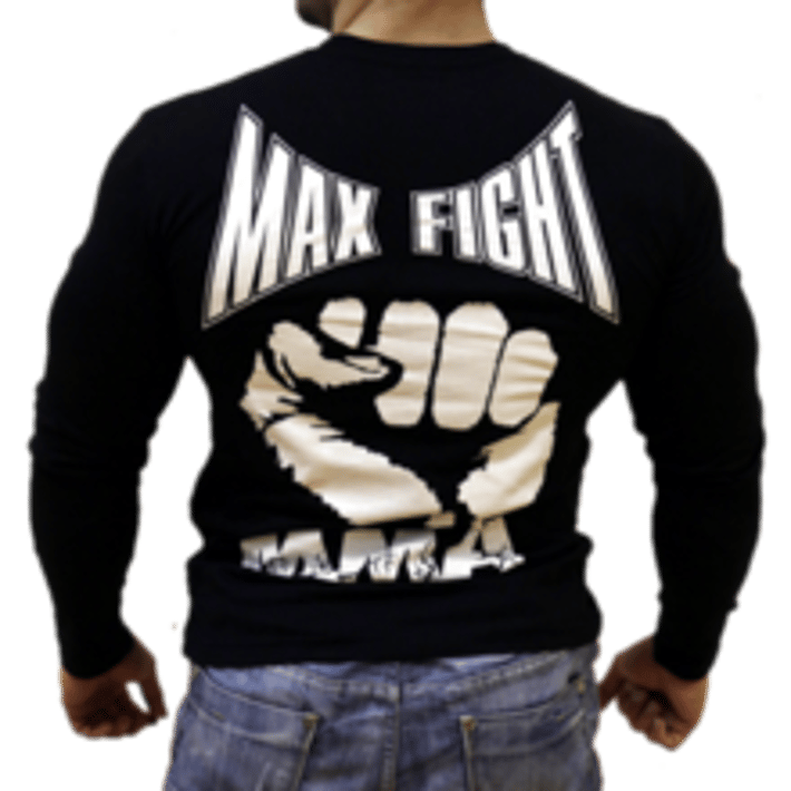 MAX FIGHT - ТЕНИСКА С ДЪЛЪГ РЪКАВ Юмрук