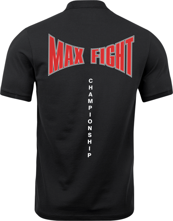 Черна Поло Tениска - MAX FIGHT