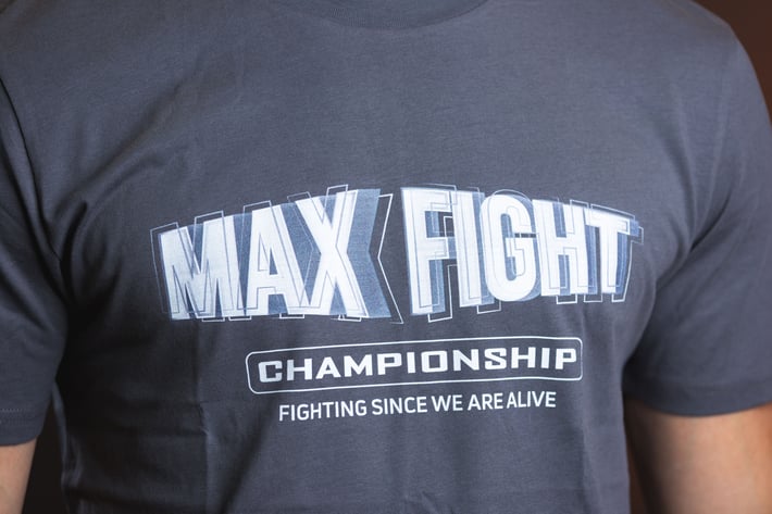 MAX FIGHT Grey T-shirt
