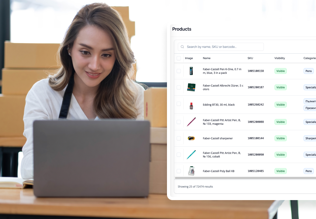 ERP-driven product management