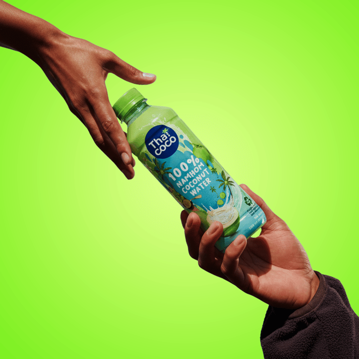 Thai Coco 100% Nam Hom кокосова вода PET бутилка 350 ml