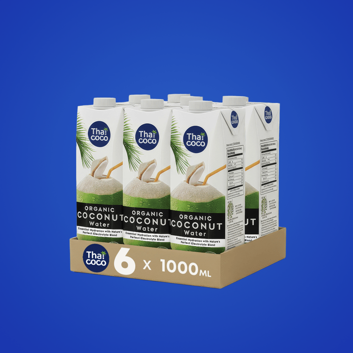 Органична кокосова вода Thai Coco 1L – Стек 6 бр