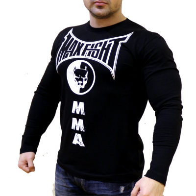 MAX FIGHT - ТЕНИСКА С ДЪЛЪГ РЪКАВ - ПИТБУЛ