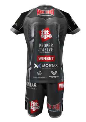 Спортна тениска от Max Fight 56 - A Proper Night with Conor McGregor - Черен