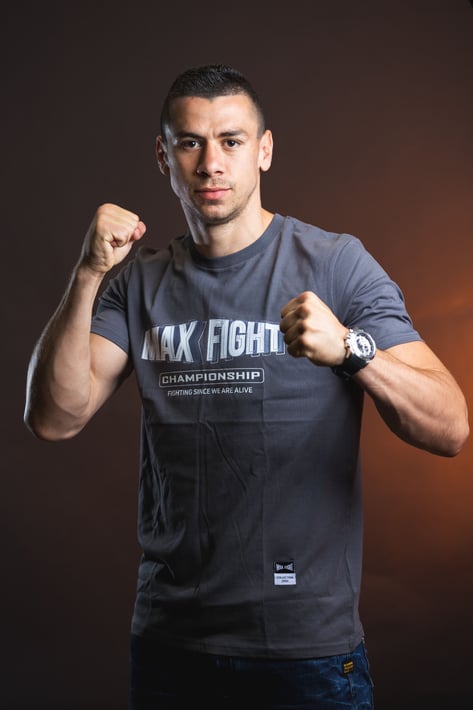 MAX FIGHT Grey T-shirt