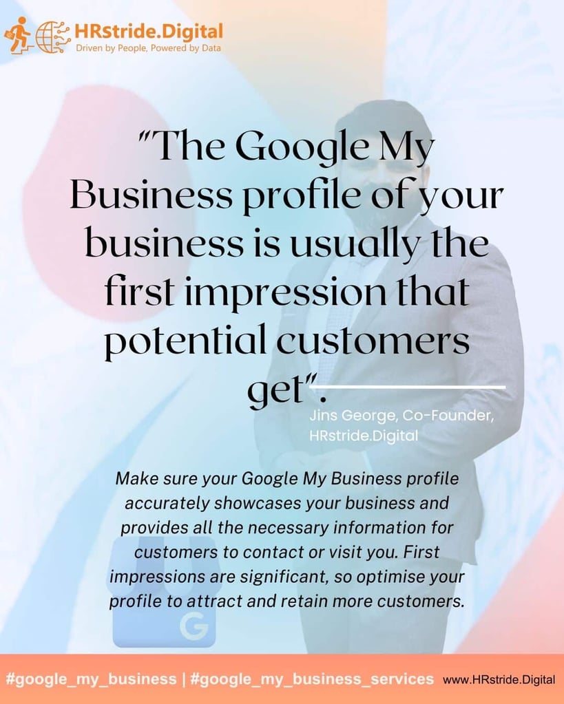 The Google My Business profile of your business is usually the first impression that potential customers get.