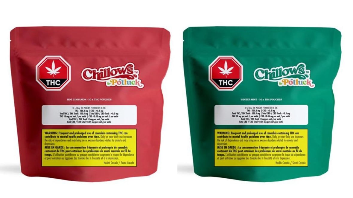 加拿大健康部门警告：Chillows THC产品召回