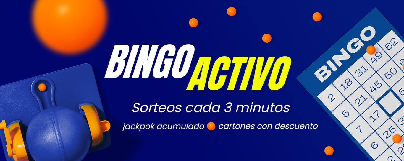 Bingo en Parley: sorteos cada 3 minutos, jackpot acumulado y cartones con descuento 