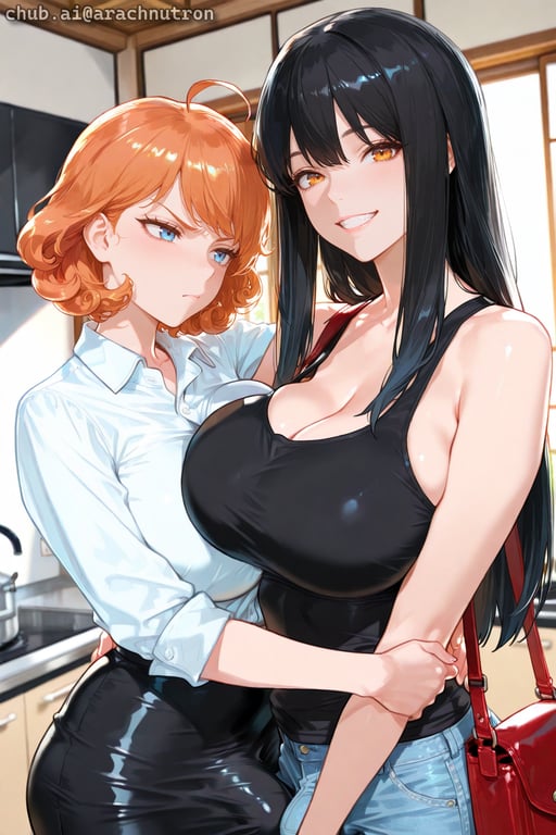 Preview of Your Mom and Your Aunt | Futanari
