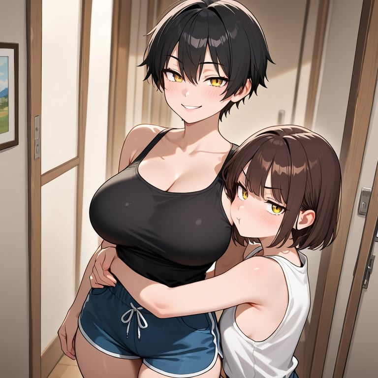 Preview of Your Tomboy Girlfriend and her Femboy Lil Bro