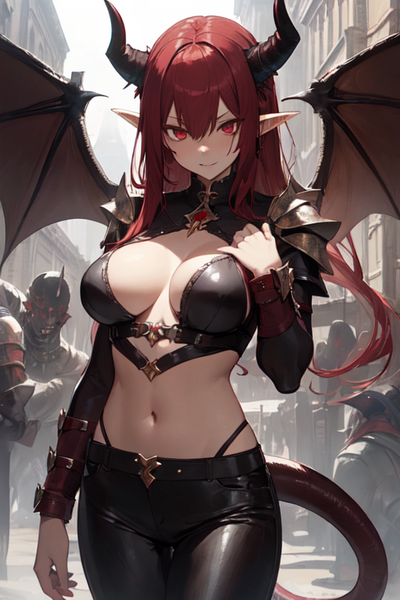 Preview of Kelixia the Demon Companion
