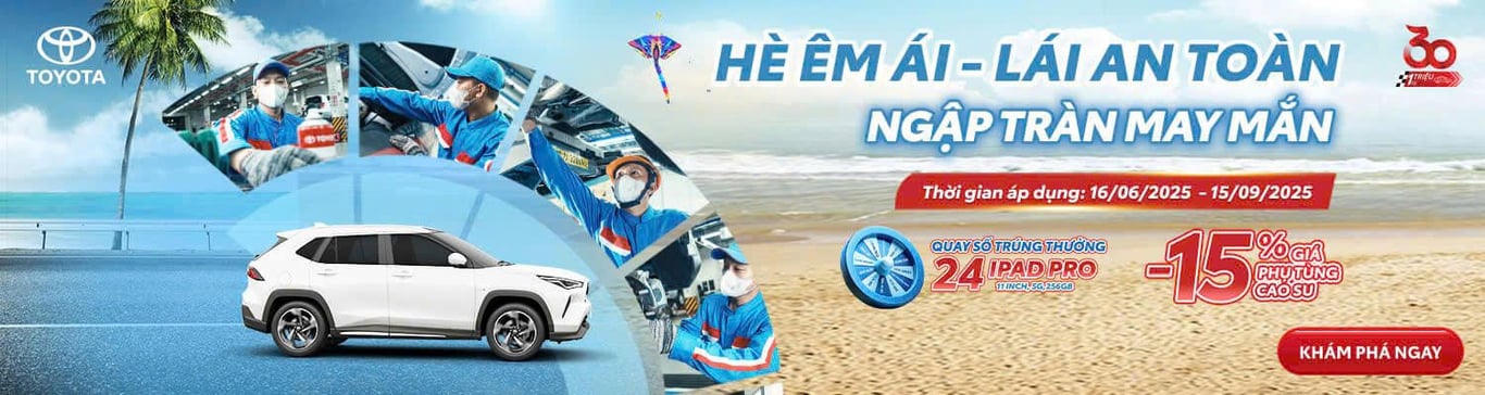 Ưu đãi từ hãng Toyota 