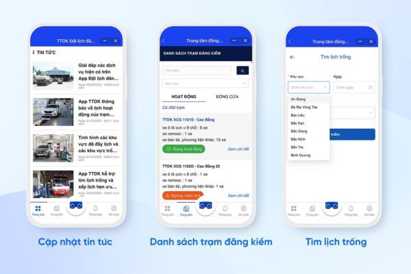 Hướng dẫn đặt lịch online qua ứng dụng TTDK