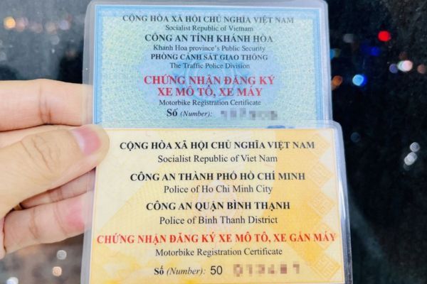 Các lỗi liên quan tới GPLX và đăng kí xe